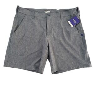 Huk 3XL 44x8.5 Blue Performance Men's Beacon Fishing Shorts H2000059 NEW $65